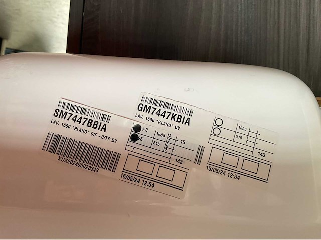 Wastafel 161cm - afbeelding 4 van  4
