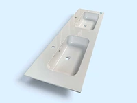 Wastafel 161cm