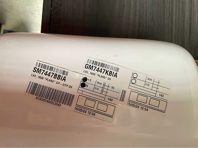 Wastafel 161cm - afbeelding 4 van  4