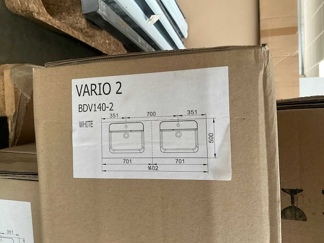 Wastafel (4x) - afbeelding 1 van  3
