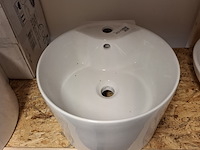 Wastafel best design, jamo, glans wit - afbeelding 3 van  7