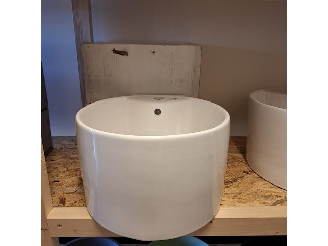 Wastafel best design, jamo, glans wit - afbeelding 1 van  6