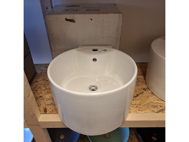 Wastafel best design, jamo, glans wit - afbeelding 2 van  6