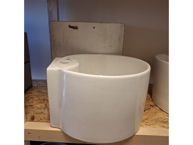 Wastafel best design, jamo, glans wit - afbeelding 4 van  6