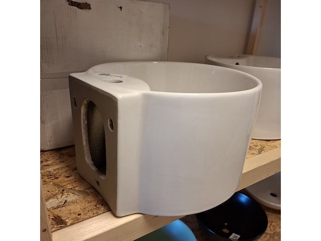 Wastafel best design, jamo, glans wit - afbeelding 5 van  6