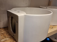 Wastafel best design, jamo, glans wit - afbeelding 5 van  6