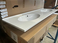 Wastafel duo 140cm - afbeelding 3 van  3