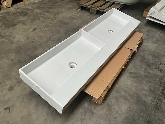 Wastafel duo 161cm - afbeelding 2 van  2