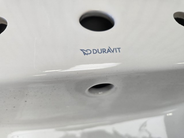 Wastafel duravit, happy d, wit - afbeelding 2 van  4