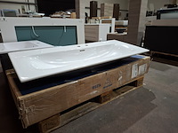 Wastafel duravit, viu, glans wit - afbeelding 1 van  7