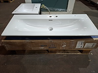 Wastafel duravit, viu, glans wit - afbeelding 2 van  7