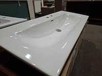 Wastafel duravit, viu, glans wit - afbeelding 4 van  7