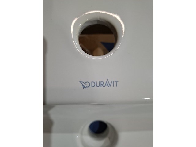 Wastafel duravit, viu, glans wit - afbeelding 5 van  7