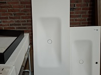 Wastafel elise, maatwerk, mat wit - afbeelding 1 van  5
