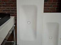 Wastafel elise, maatwerk, mat wit - afbeelding 2 van  5