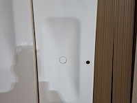 Wastafel elise, maatwerk, mat wit - afbeelding 1 van  5