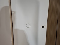 Wastafel elise, maatwerk, mat wit - afbeelding 2 van  5