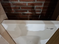 Wastafel elise, maatwerk, mat wit - afbeelding 4 van  5