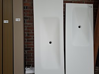 Wastafel elise, maatwerk, mat wit - afbeelding 1 van  4