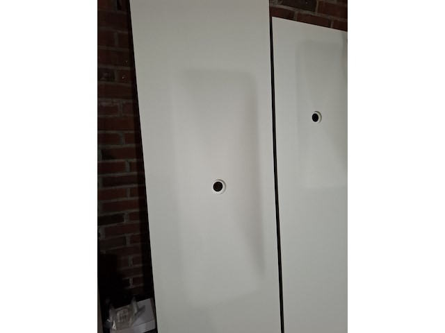 Wastafel elise, maatwerk, mat wit - afbeelding 3 van  4