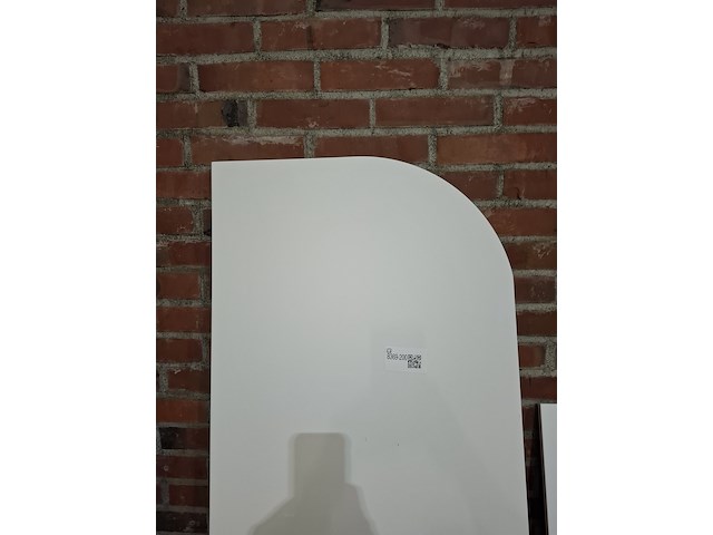 Wastafel elise, maatwerk, mat wit - afbeelding 4 van  4