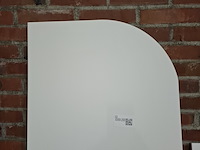 Wastafel elise, maatwerk, mat wit - afbeelding 4 van  4