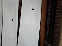 Wastafel elise, maatwerk, mat wit - afbeelding 2 van  4