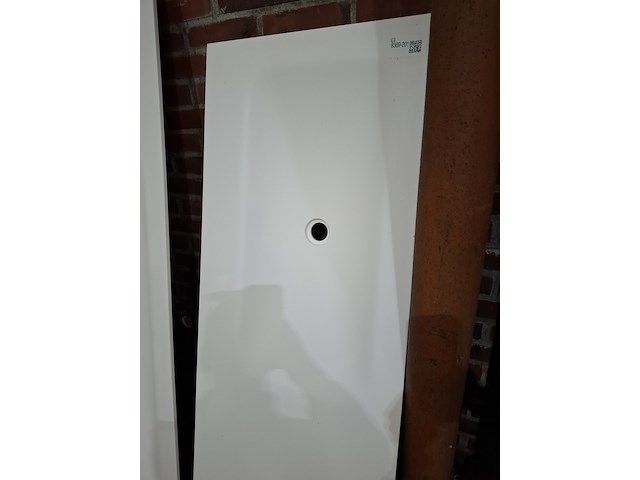 Wastafel elise, maatwerk, mat wit - afbeelding 3 van  4