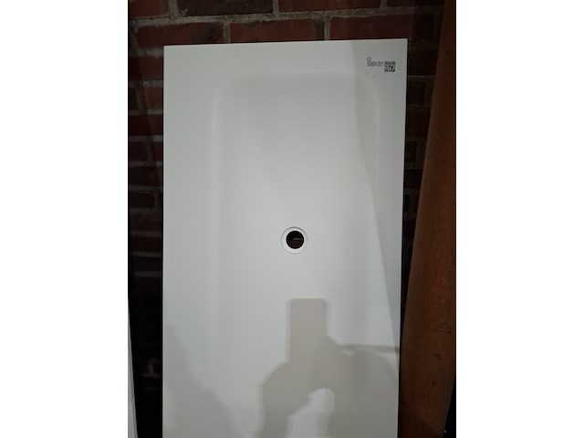 Wastafel elise, maatwerk, mat wit - afbeelding 4 van  4