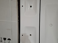 Wastafel elise, maatwerk, mat wit - afbeelding 2 van  3