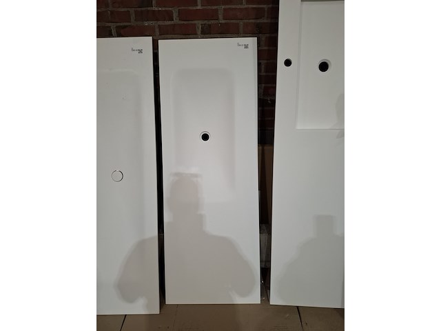 Wastafel elise, maatwerk, mat wit - afbeelding 1 van  3