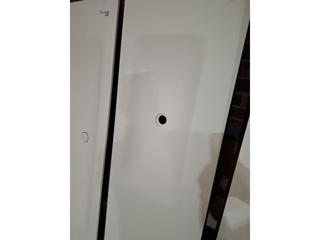 Wastafel elise, maatwerk, mat wit - afbeelding 3 van  3