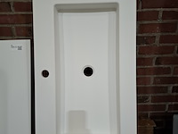 Wastafel elise, maatwerk, mat wit - afbeelding 2 van  3