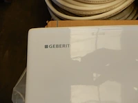 Wastafel, geberit, renova plan, wit, 1000x480 - afbeelding 4 van  5