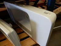 Wastafel, geberit, renova plan, wit, 1000x480 - afbeelding 1 van  3