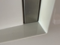 Wastafel, glans wit - afbeelding 4 van  5