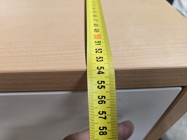 Wastafel kast badkamermeubel uni, houtkleur - afbeelding 9 van  9