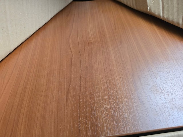 Wastafel kast badkamermeubel uni, houtkleur - afbeelding 3 van  12