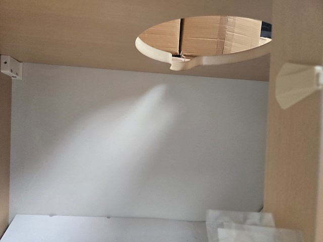 Wastafel kast badkamermeubel uni, houtkleur - afbeelding 9 van  12