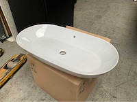 Wastafel keramisch 80x42cm - afbeelding 3 van  3