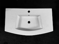 Wastafel keramisch 81x46 cm - afbeelding 2 van  3