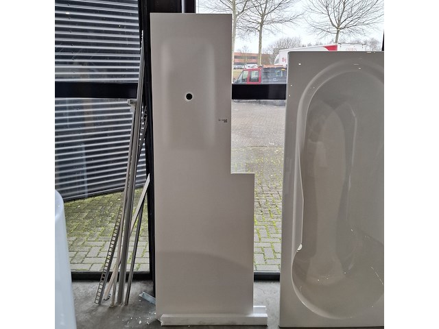 Wastafel, maatwerk, mat wit - afbeelding 1 van  3