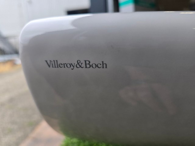Wastafel met hansgrohe mengkraan villeroy & bosch, 7122 60 01, wit - afbeelding 3 van  7