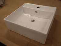 Wastafel met kraan wiesbaden + grohe, larx, wit - afbeelding 6 van  12