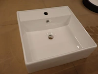 Wastafel met kraan wiesbaden + grohe, larx, wit - afbeelding 7 van  12