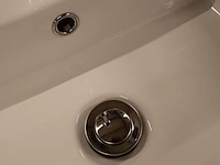 Wastafel met kraan wiesbaden + grohe, larx, wit - afbeelding 11 van  12