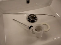 Wastafel met kraan wiesbaden + grohe, larx, wit - afbeelding 12 van  12