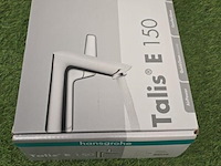 Wastafel met mengkraan en afvoer, hansgrohe, zwart - afbeelding 2 van  8