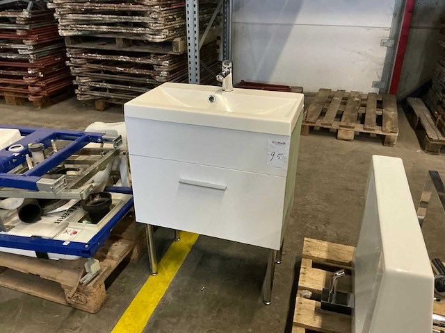 Wastafel met onderkast - afbeelding 1 van  4