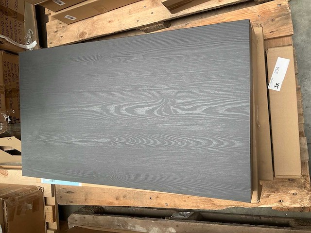 Wastafel schap black oak 80cm (3x) - afbeelding 1 van  4